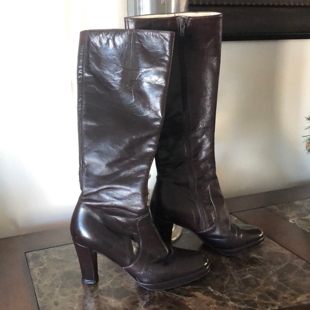 Alfonso Garlando Leather Boots